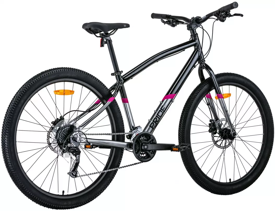 Велосипед Pride ROCKSTEADY AL 7.2 27,5" рама ХL (2022) Чорний 3