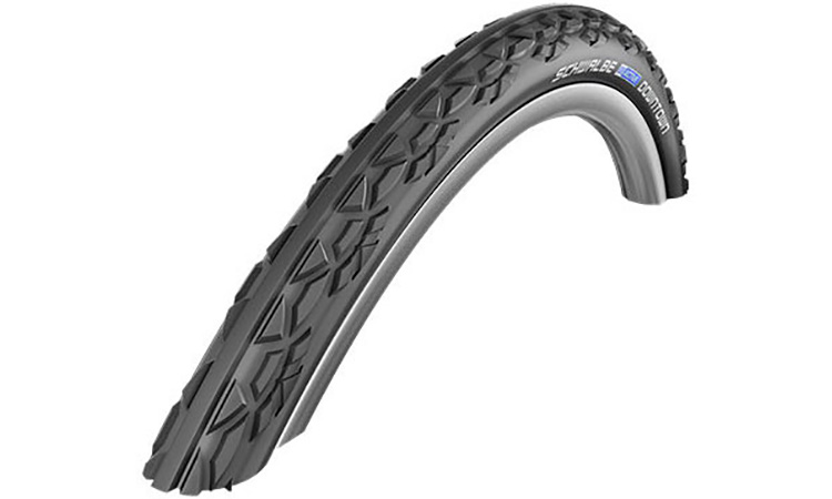 Фотографія Покришка 24x1.00 (25-540) Schwalbe DOWNTOWN HS342 K-Guard GR/B 2grip GRC, 50EPI