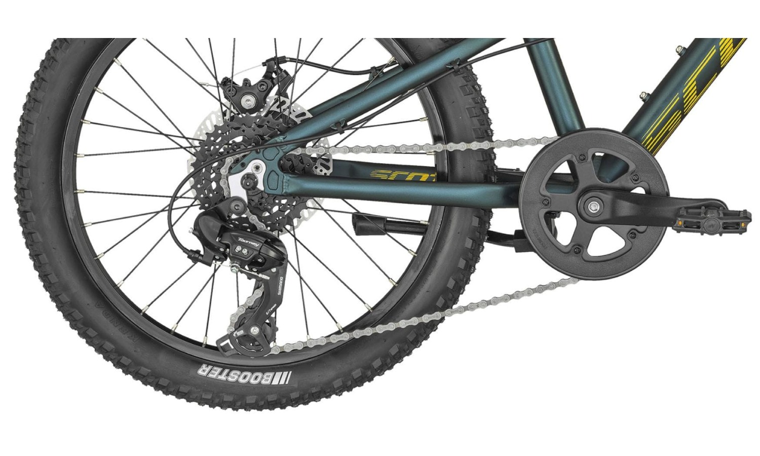 Велосипед SCOTT SCALE RIGID 20" зелений KH 2024 4 Велосипед SCOTT SCALE RIGID 20" зелений KH 2024 4