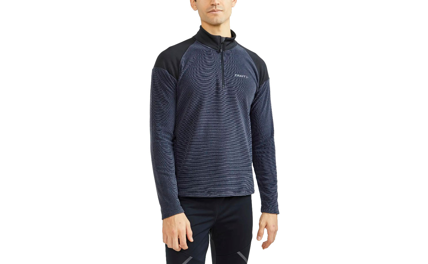 Фотографія Кофта Craft Core Edge Thermal Midlayer чоловіча, розмір L, сезон AW 22, сірий 7