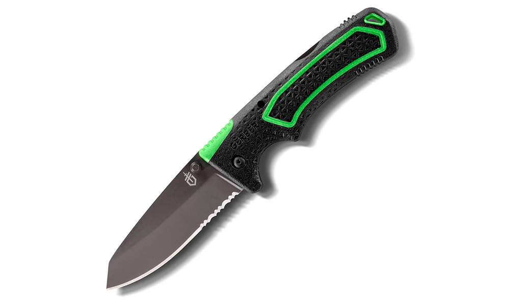 Складной нож Gerber Freescape Folding Sheath Knife черно-салатовый