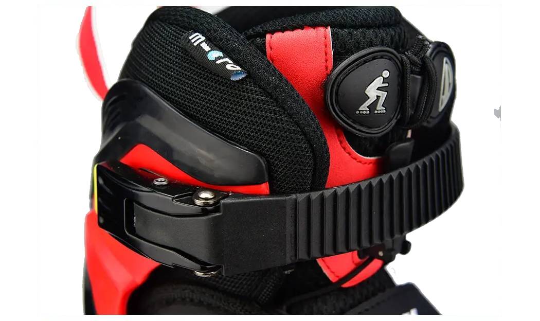 Ролики Micro Duality red-black размер 33-36 7