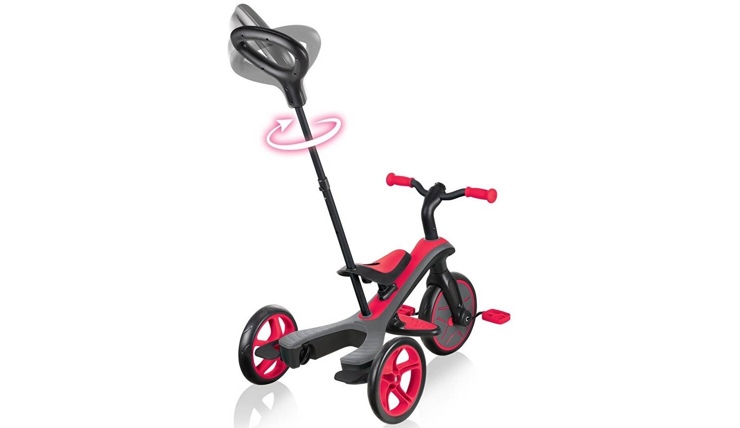 Велосипед дитячий GLOBBER серії EXPLORER TRIKE 4в1, червоний 3