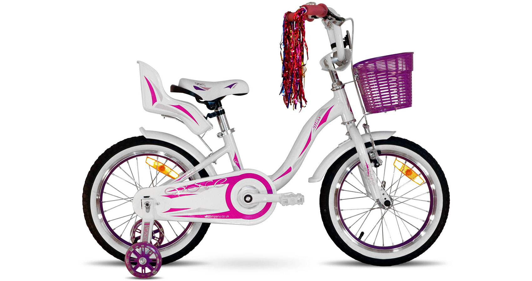 Фотографія Велосипед VNC Miss AC 16" 2022 White-purple