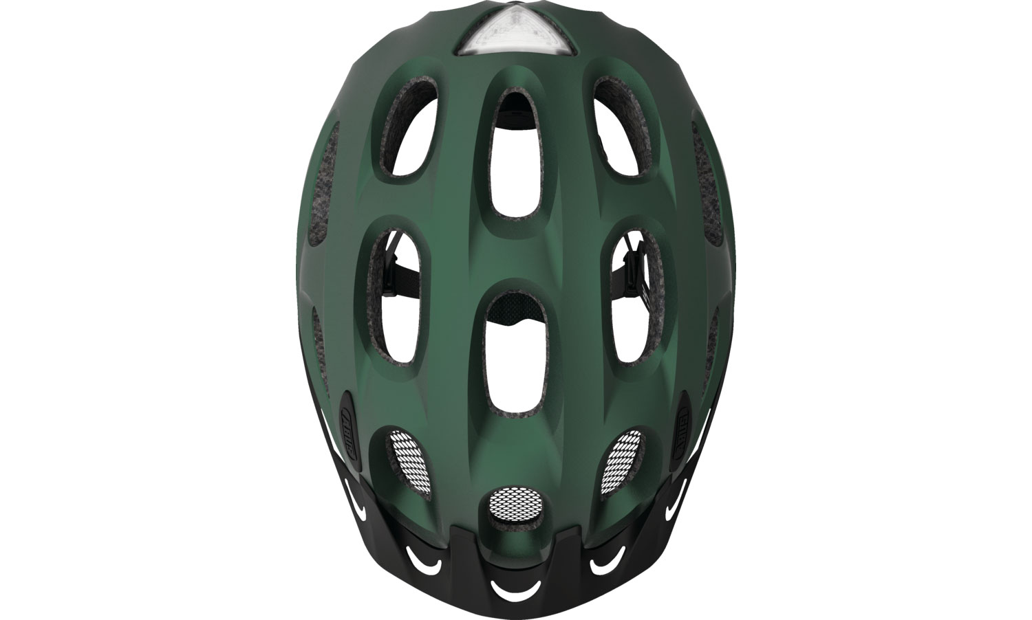 Шолом ABUS YOUN-I ACE, розмір М (52-57 см) Зелено-чорний 3