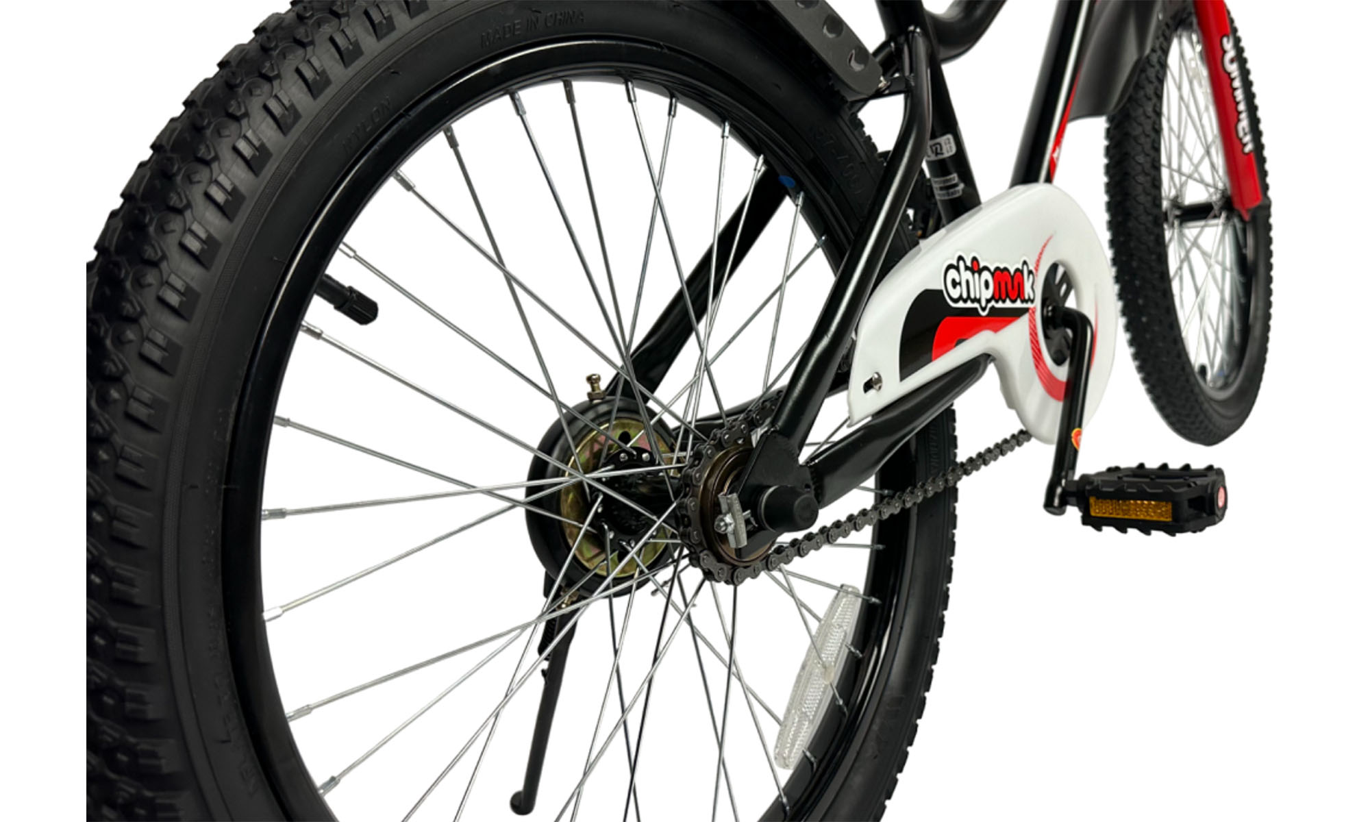 Дитячий велосипед Royalbaby Chipmunk MK 20 ", офіційний UA, чорний 5