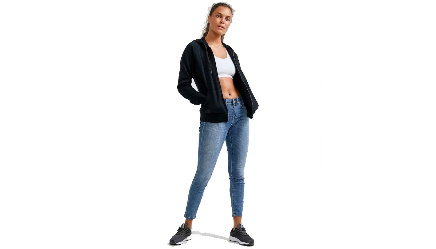 Кофта Craft CORE Craft Zip Hood женская, размер S, черный 5