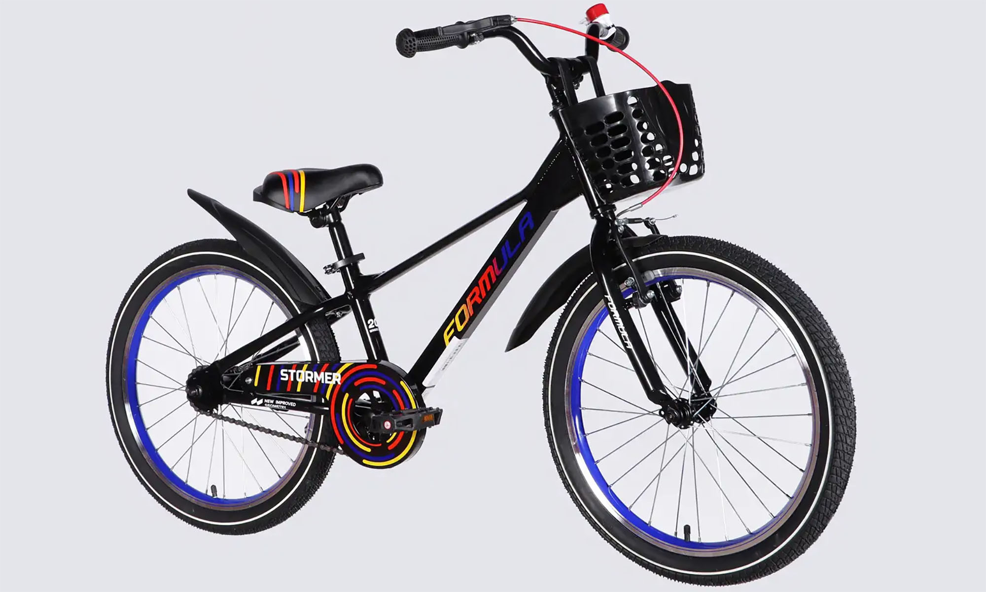 Велосипед Formula Kid STORMER BH 20", размер XXS, рама-10", год 2026, черный 3 Велосипед Formula Kid STORMER BH 20", размер XXS, рама-10", год 2026, черный 3