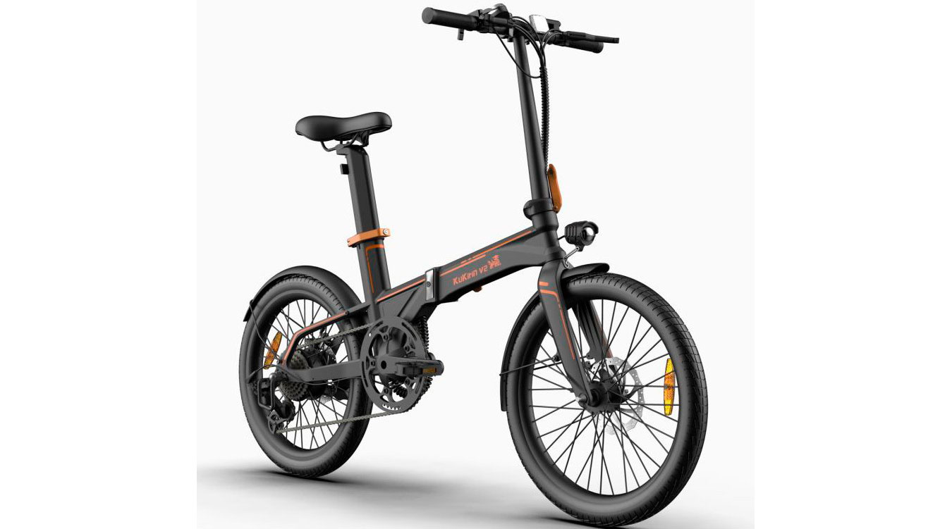 Електровелосипед Kugoo Kirin V2 (250 Вт, 7,5 Ah, 36 В), 20", чорний 18