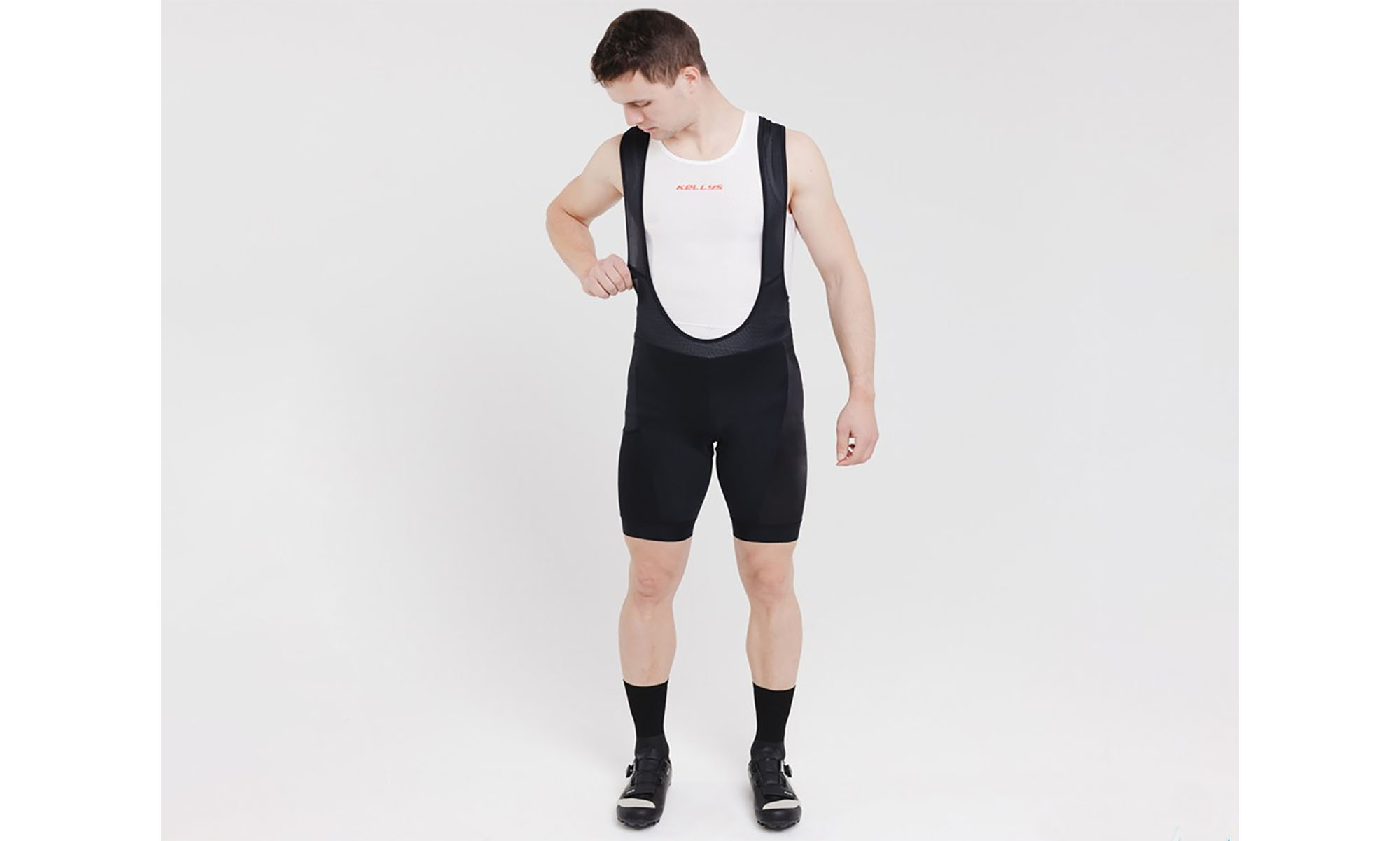 Велотрусы с памперсом и лямками KLS VULCANO, цвет черный, размер XXL 4 Велотрусы с памперсом и лямками KLS VULCANO, цвет черный, размер XXL 4