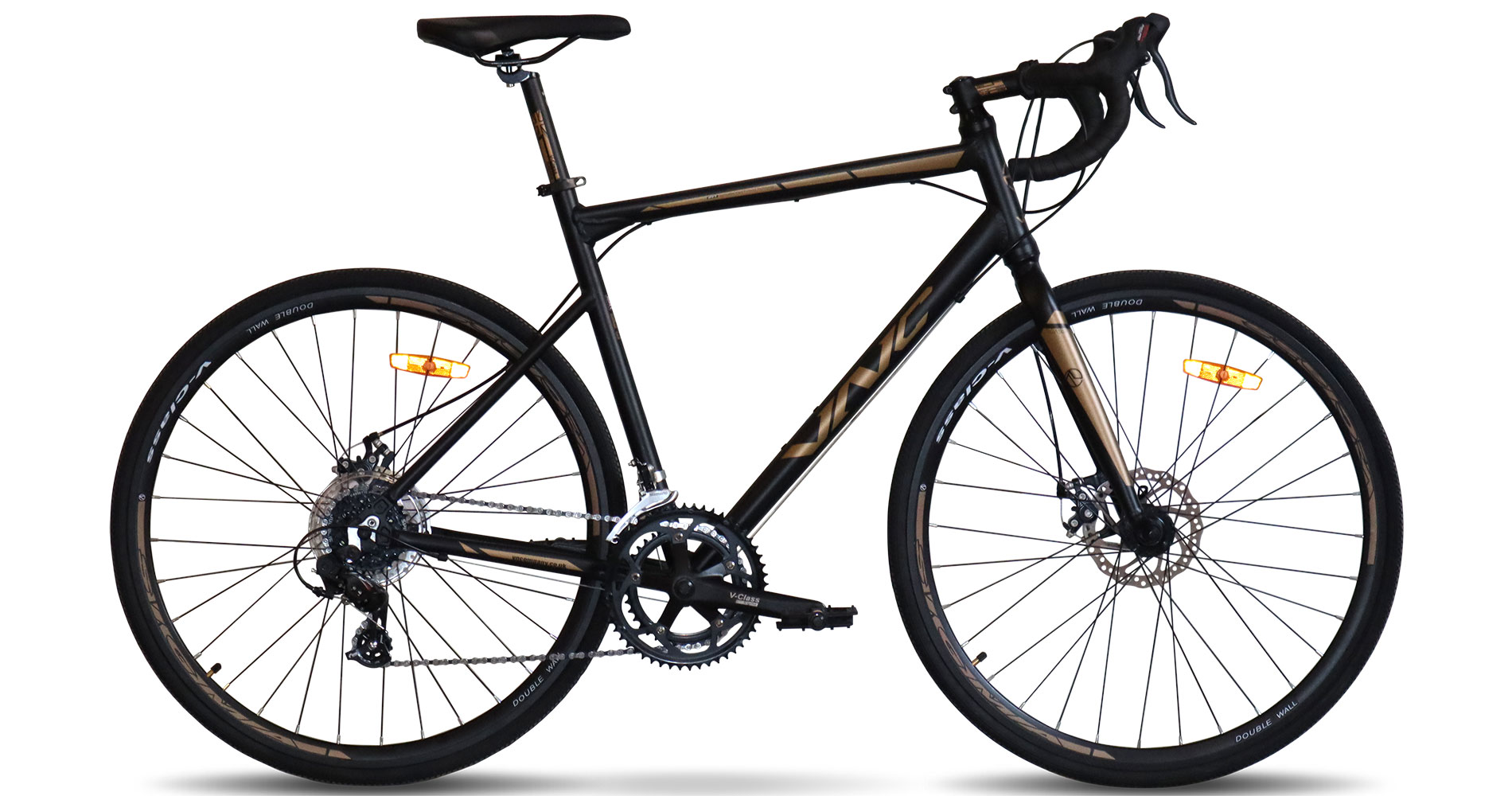 Фотография Велосипед VNC PrimeRacer A3 28" размер L рама 55 Черно-бронзовый