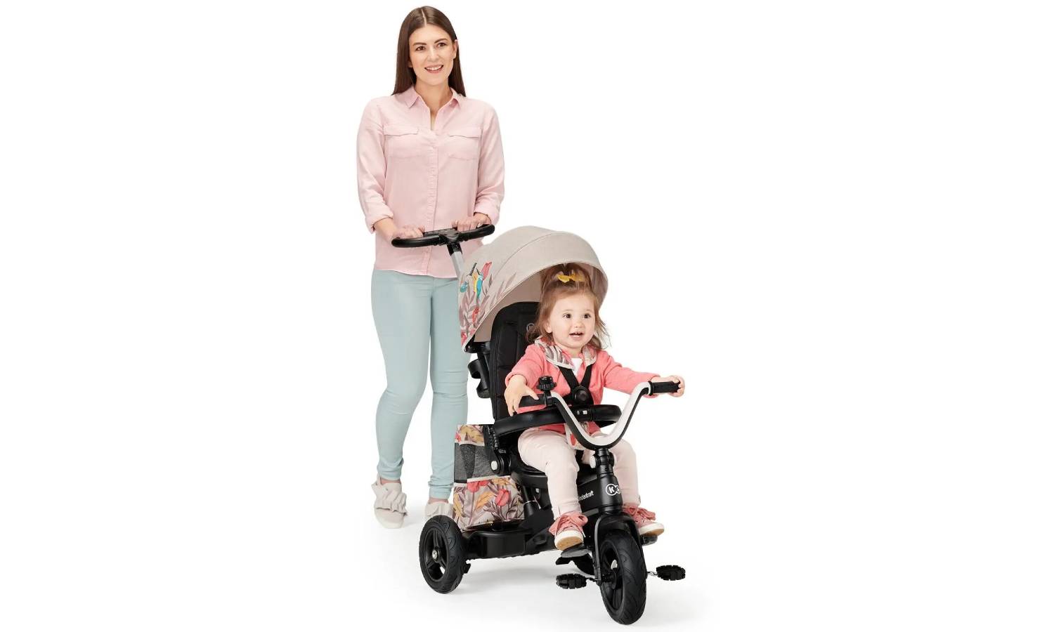 Триколісний велосипед Kinderkraft Easytwist Bird 12