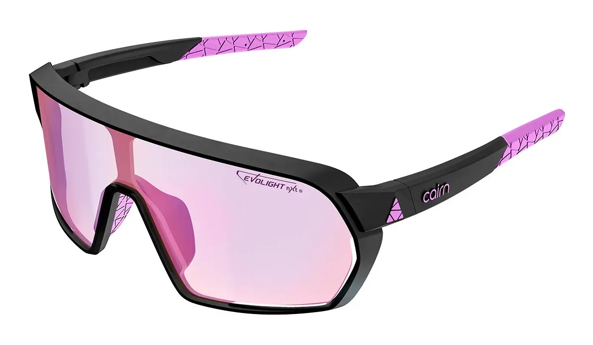 Фотография Очки Cairn Roc Photochromic NXT 1-3 mat black-neon pink 