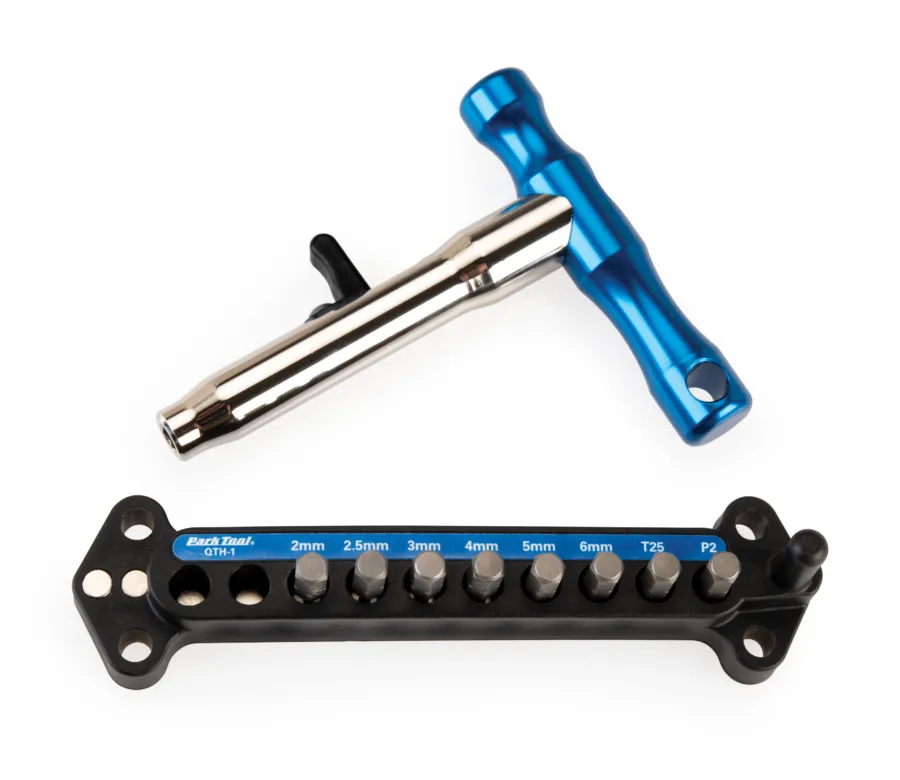 Ключ Park Tool QTH-1 с набором бит 2,5/3/4/5/6mm, Т25, PH2 2