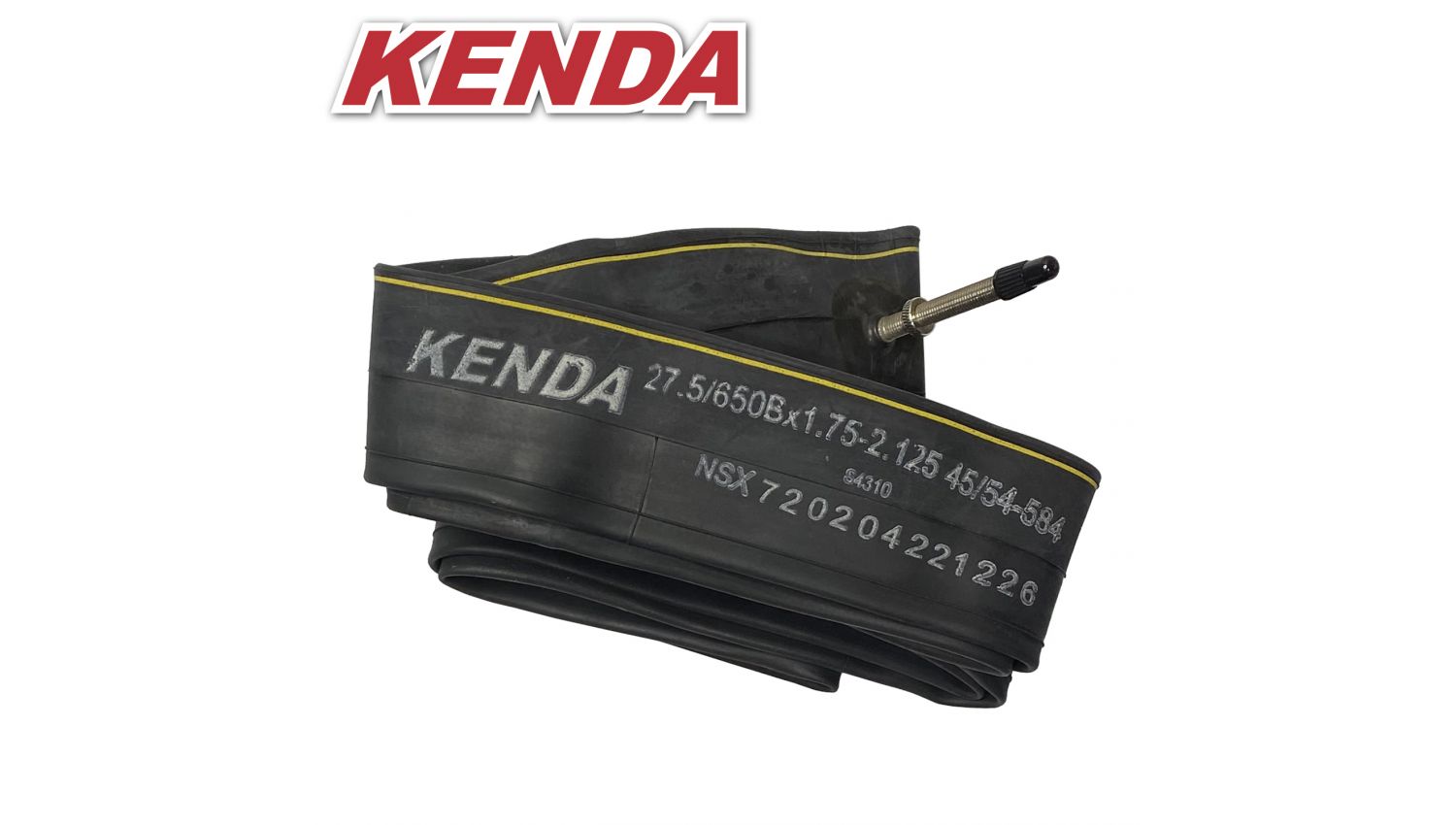 Камера KENDA 27.5x1.75-2.125,F/V-48мм, 45/54-584, в коробке 3 Камера KENDA 27.5x1.75-2.125,F/V-48мм, 45/54-584, в коробке 3