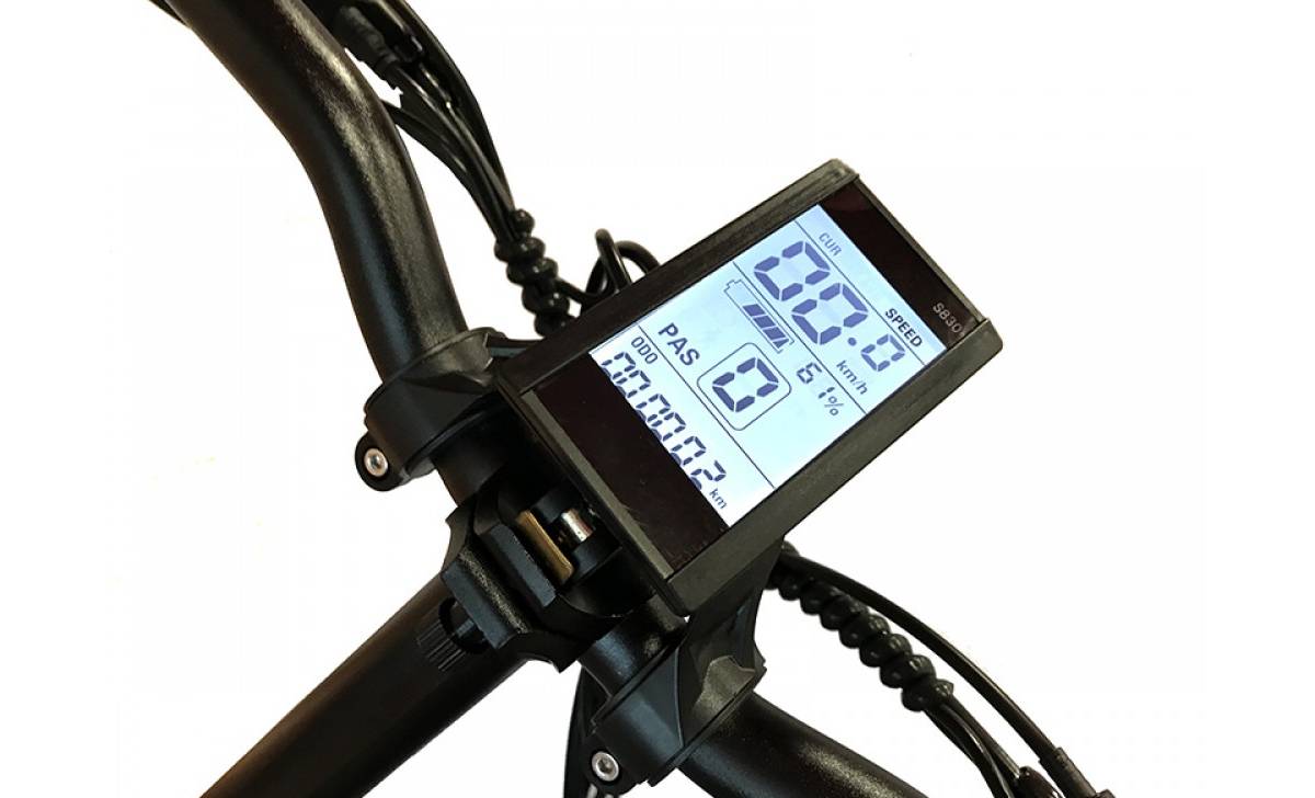 Фотографія Электровелосипед фэтбайк Kelb Bike Fat500 WS 20" рамзмер М 500W, 48V10AH Черный 3