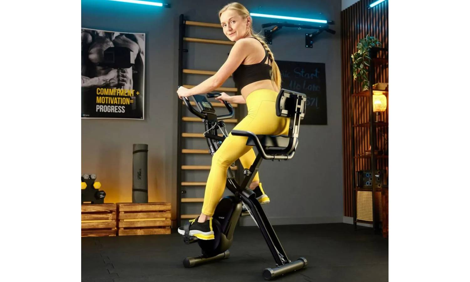 Велотренажер складной Trex Sport TX-390XB TRIBER магнитный черный 12 Велотренажер складной Trex Sport TX-390XB TRIBER магнитный черный 12