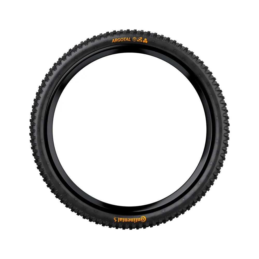 Фотографія Покришка безкамерна Continental Argotal Downhill Soft 29 x 2.40, складна шкіра, Чорна 3