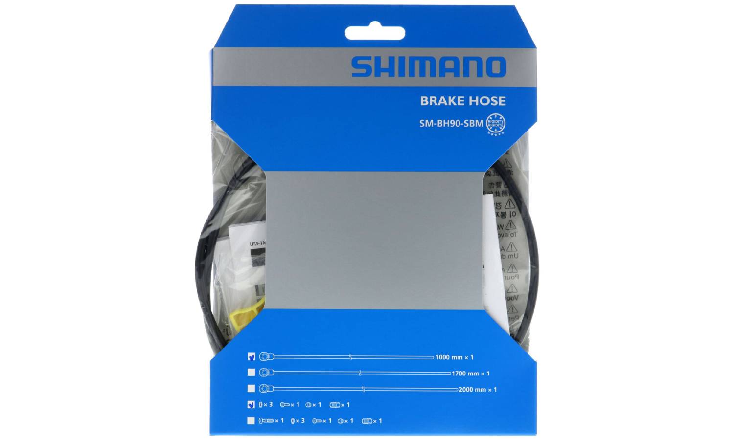 Гидролиния Shimano DEORE XT SM-BH90-SBM-LL для дисковый тормоз 1000мм 2 Гидролиния Shimano DEORE XT SM-BH90-SBM-LL для дисковый тормоз 1000мм 2