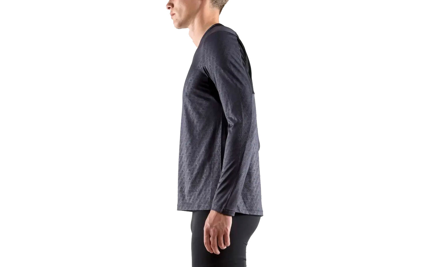 Кофта Craft Breakaway LS Tee мужская, размер S, серый 4