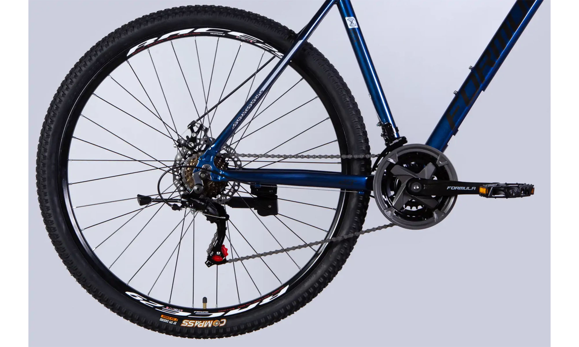 Велосипед Formula MOTION DD FR 29", размер L, рама-19", год 2026, синий с черным 5