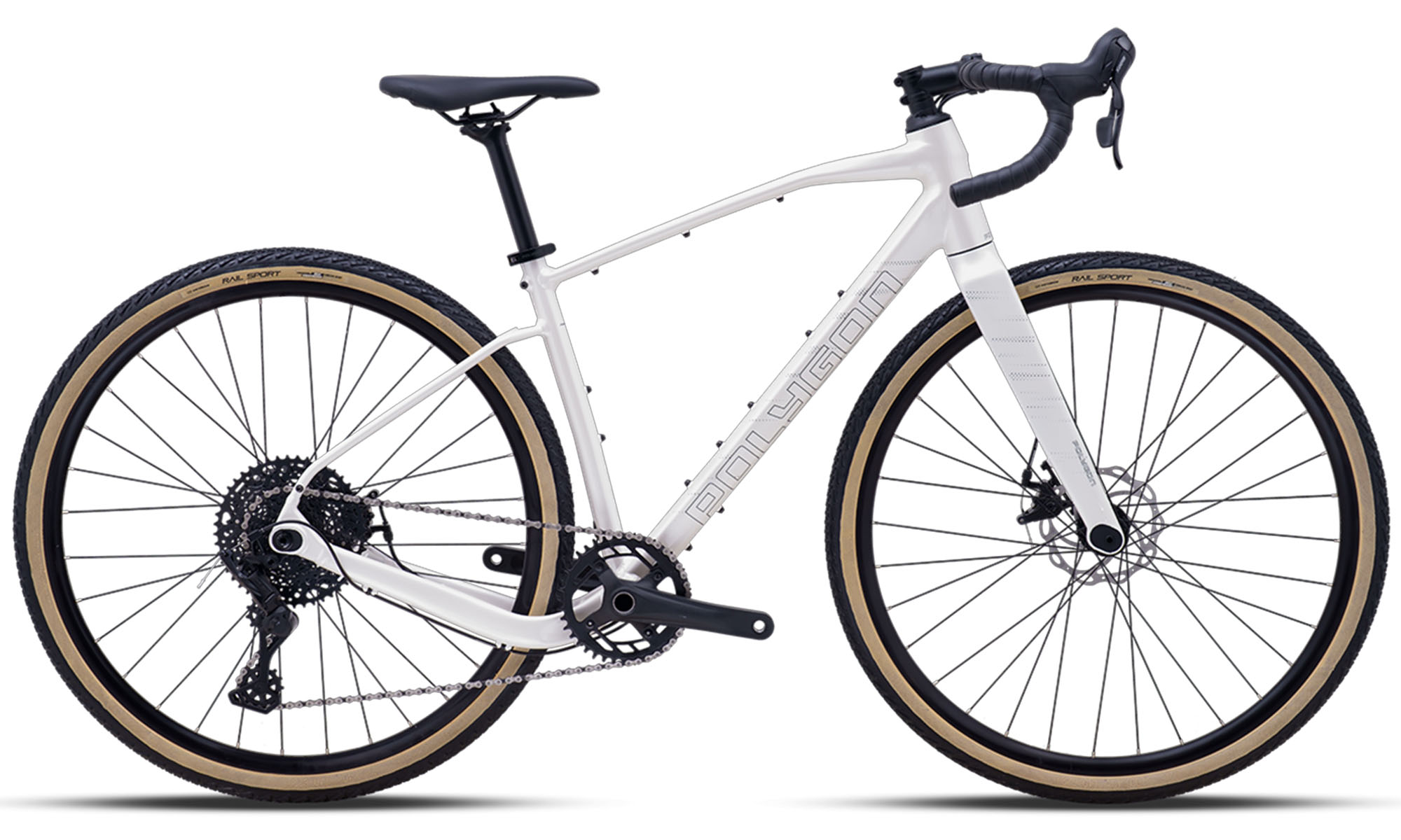 Велосипед POLYGON TAMBORA G4 28" (700C), размер M, рама 17,5", год 2026, белый Велосипед POLYGON TAMBORA G4 28" (700C), размер M, рама 17,5", год 2026, белый