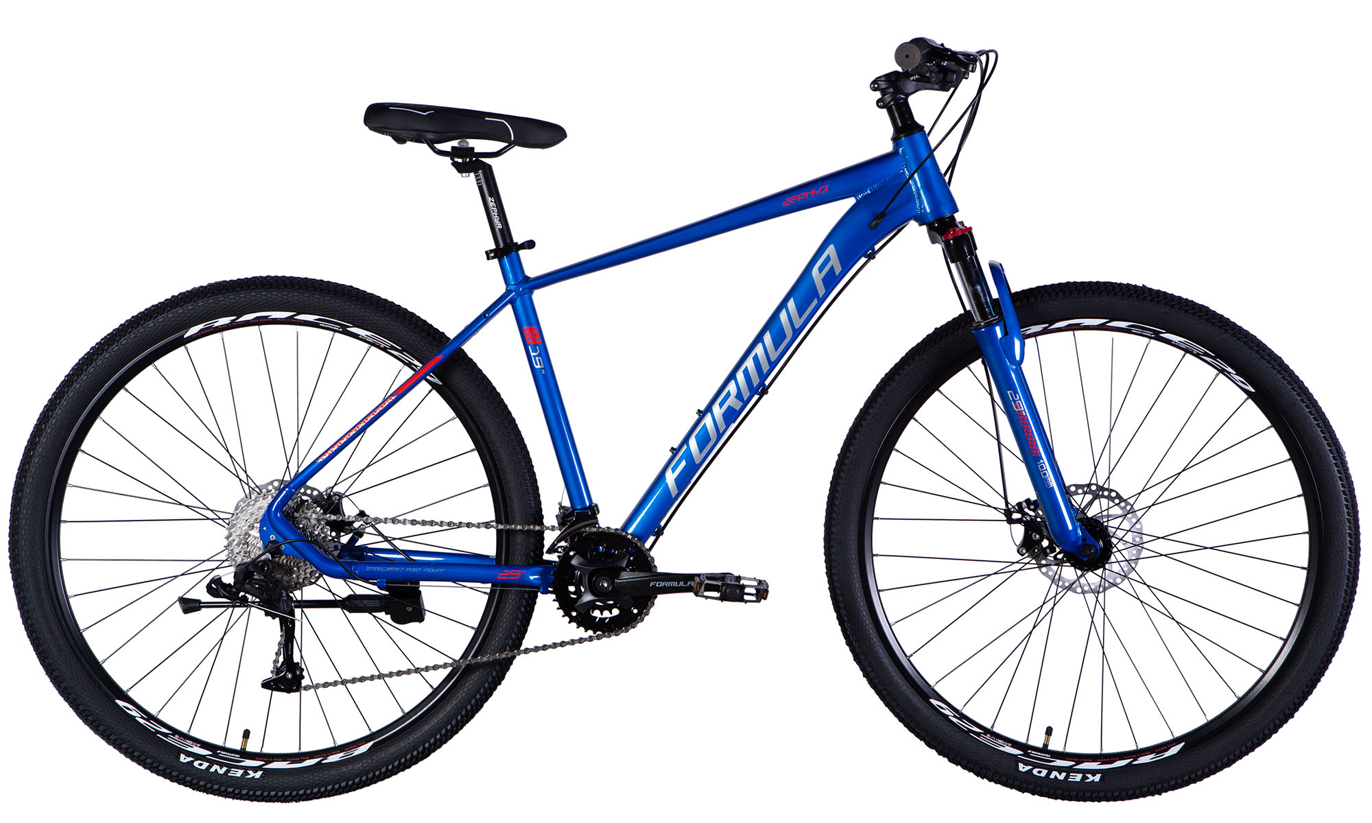 Фотографія Велосипед Formula ZEPHYR 2.0 DD CS 29", размер L, рама 19", 2025, синій