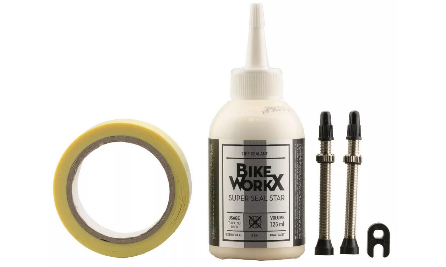 Фотографія Набір для встановлення безкамерки BikeWorkX Tubeless Ready Kit Gravel/ROAD