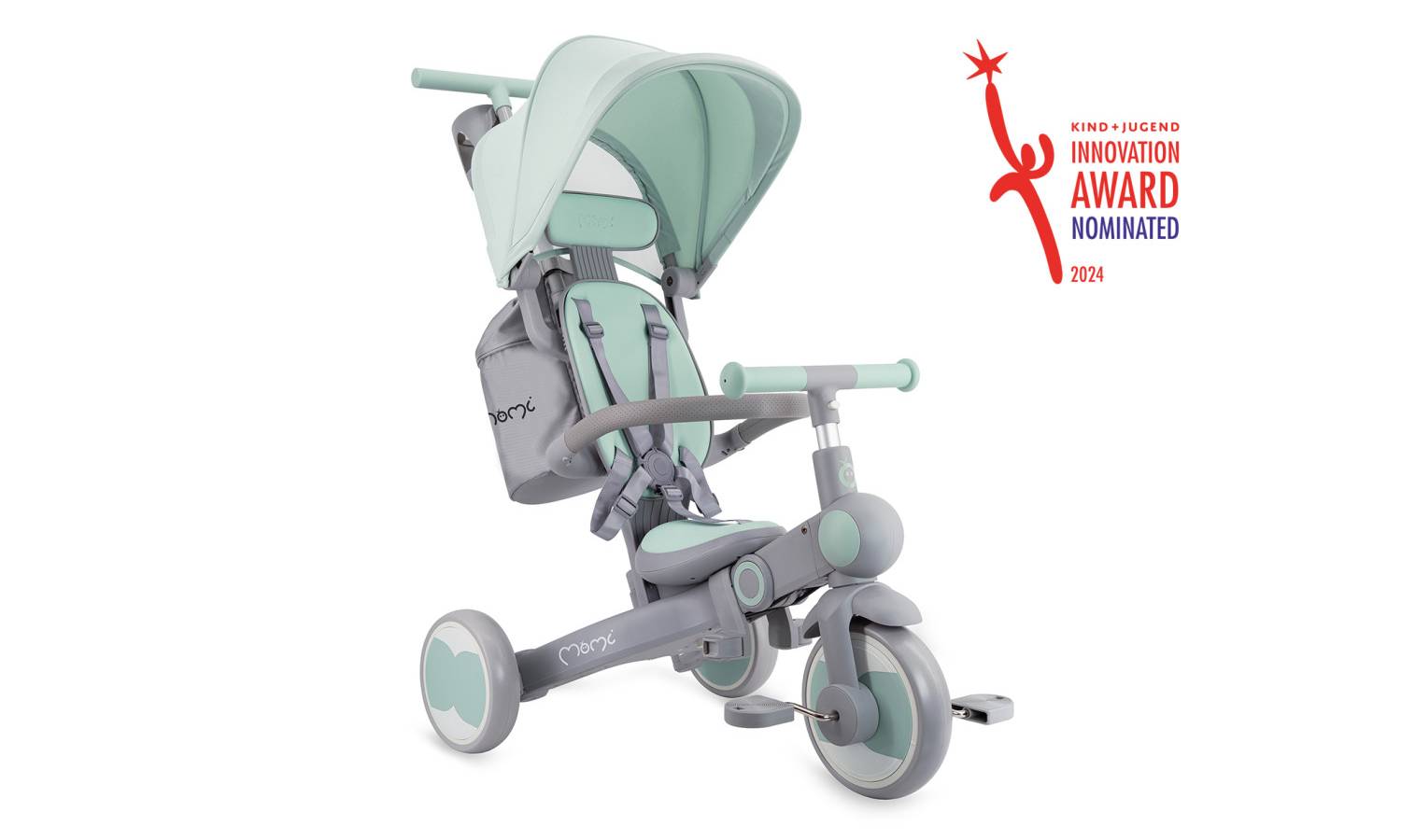 Трехколесный велосипед MoMi SOLIVIA Green 