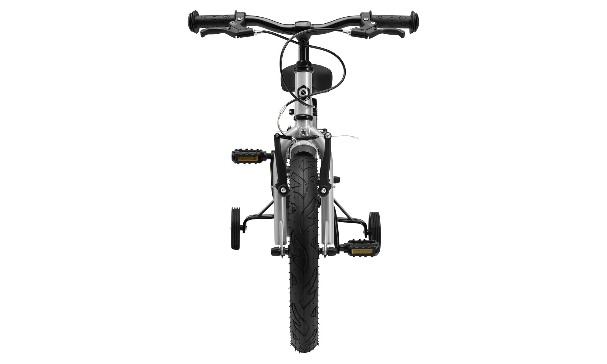 Детский велосипед Miqilong ST 16", One size, 2025, серебристый 7