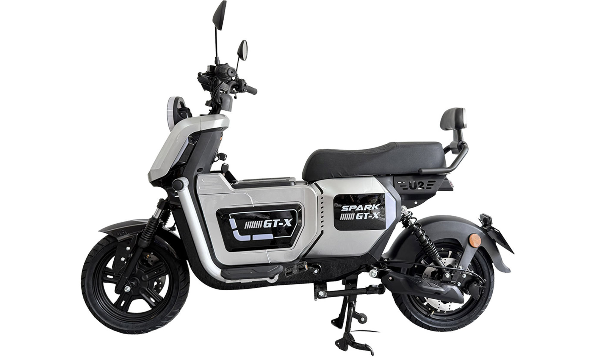 Велосипед с электромотором SPARK GT-X 12", рама 16", 72V/1500W/20Ah LiFePO4, серый 2 Велосипед с электромотором SPARK GT-X 12", рама 16", 72V/1500W/20Ah LiFePO4, серый 2
