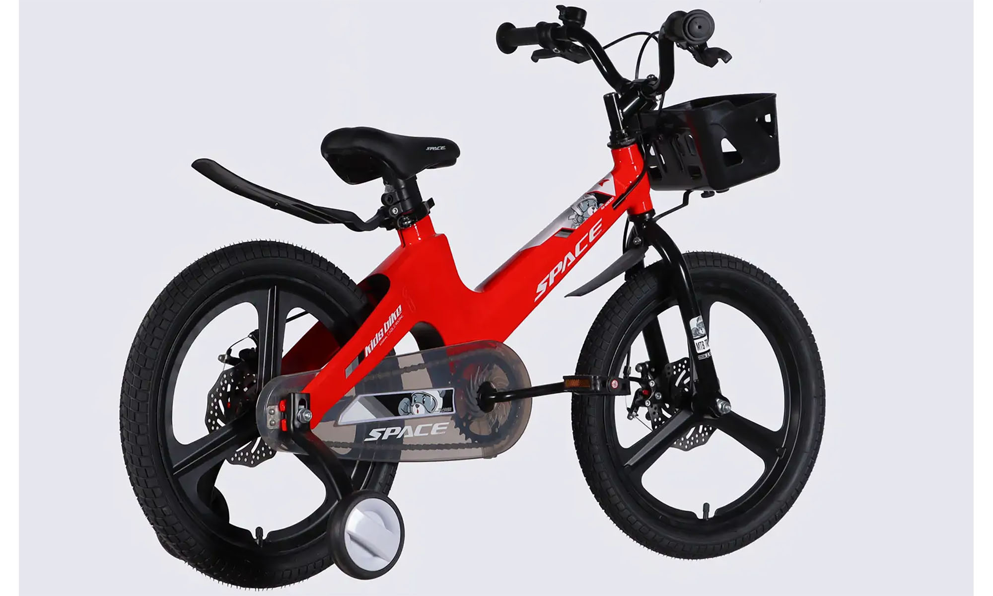 Велосипед SPACE KID MOON DD 18", размер XXS, рама-10,6", год 2026, красный 4