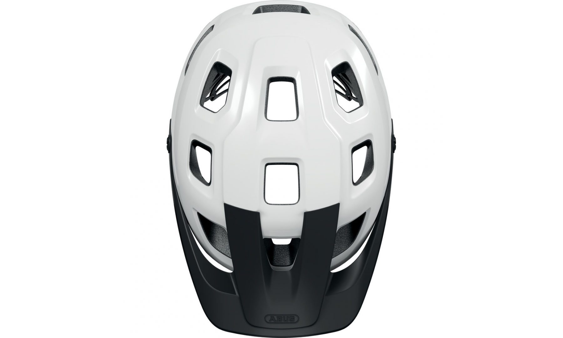Фотографія Велошолом спортивний ABUS MOTRIP Shiny White, розмір S (51-55 см) 3