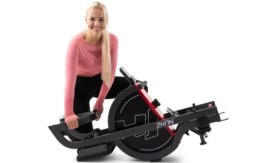 Гребной тренажер Hop-Sport HS-075R Nuke красный 5