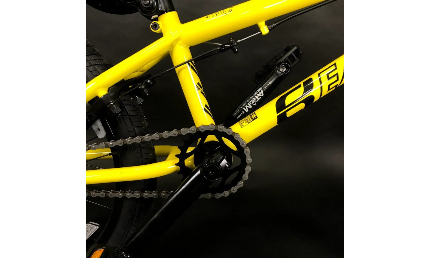 Велосипед Eastern BMX Lowdown 20" рама 20,00" желтый 3