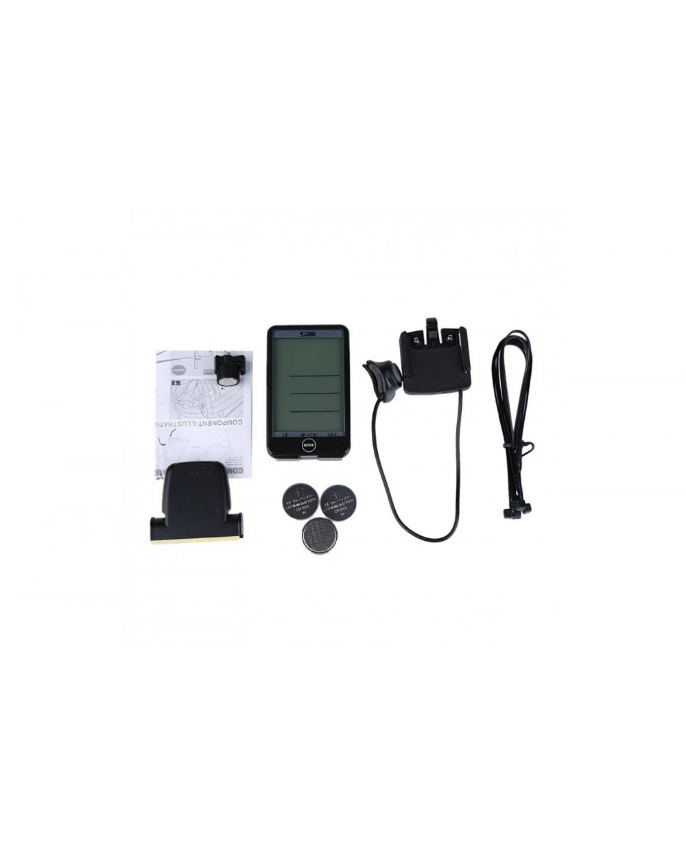 Велокомп'ютер SunDing SD-576C 27 функцій, бездротовий 3