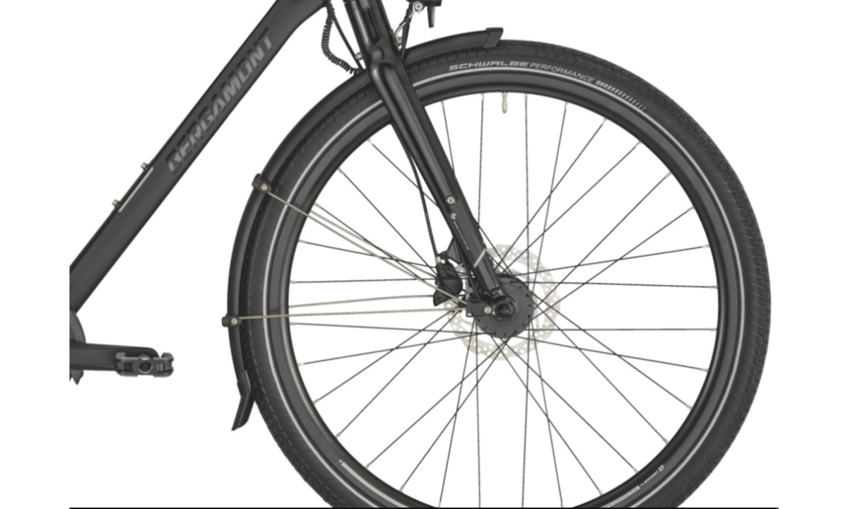 Фотографія Велосипед Bergamont Vitess N8 Belt Gent 28" (2021) 2021 black 2