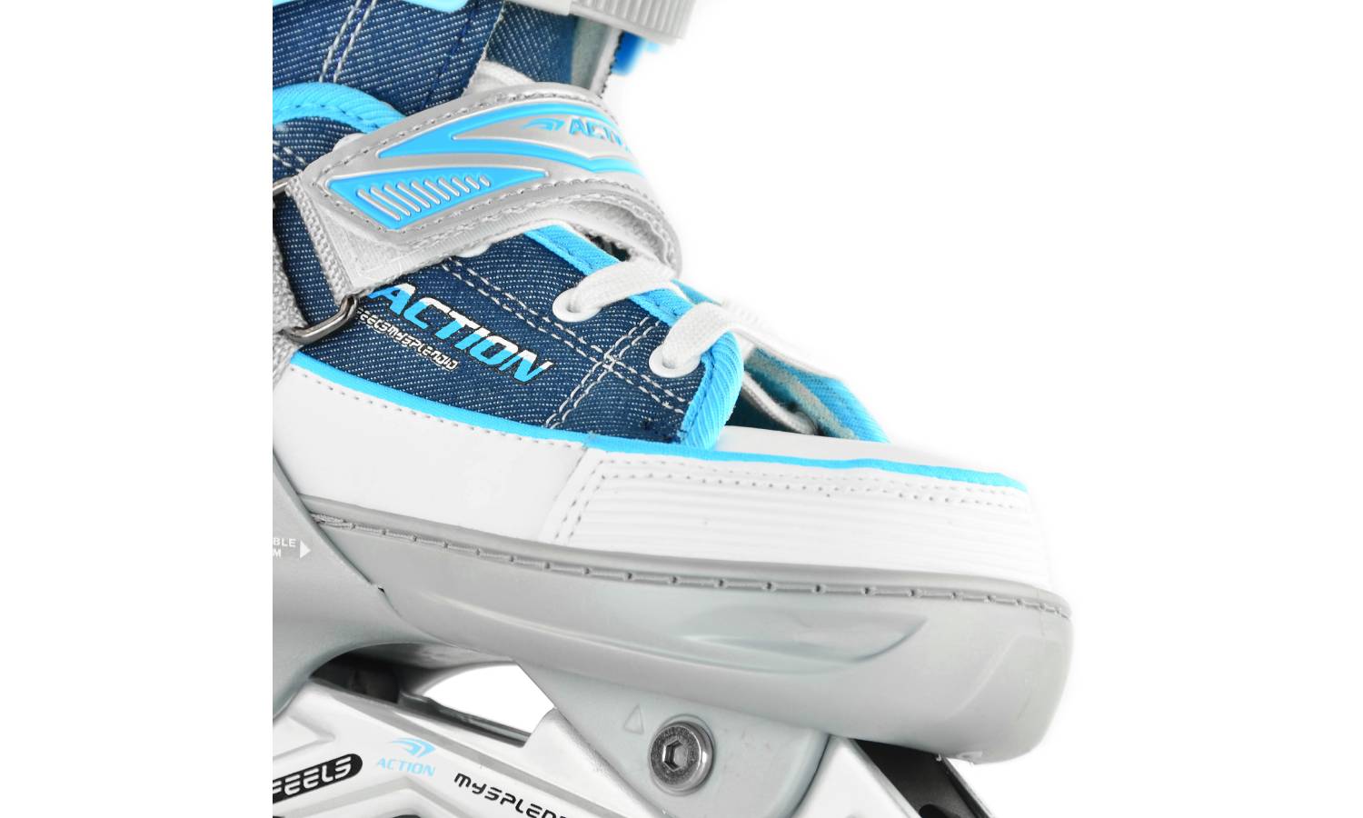 Роликовые коньки Action KIRE размер 37-40 Blue 5