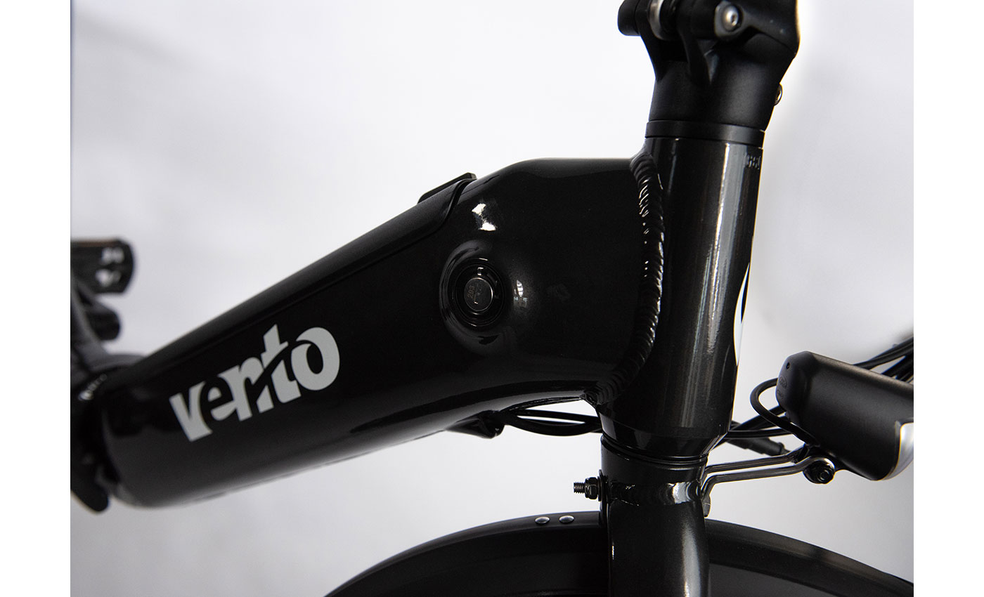 Фотографія Електровелосипед складаний Vento FORZA 20" 2022 Black Satin 11