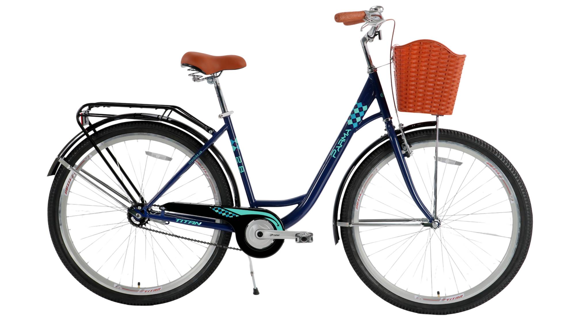 Фотографія Велосипед Titan Parma 28", размер M рама 18" (2024), Синий