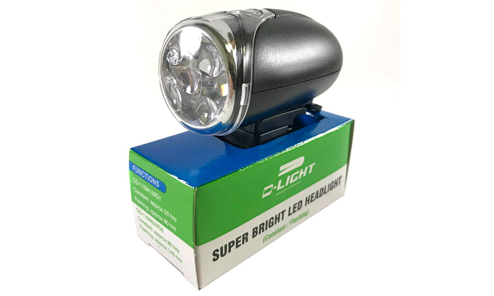 Фотографія Фара передня VENZO CB16-F01-006 LED, срібляста