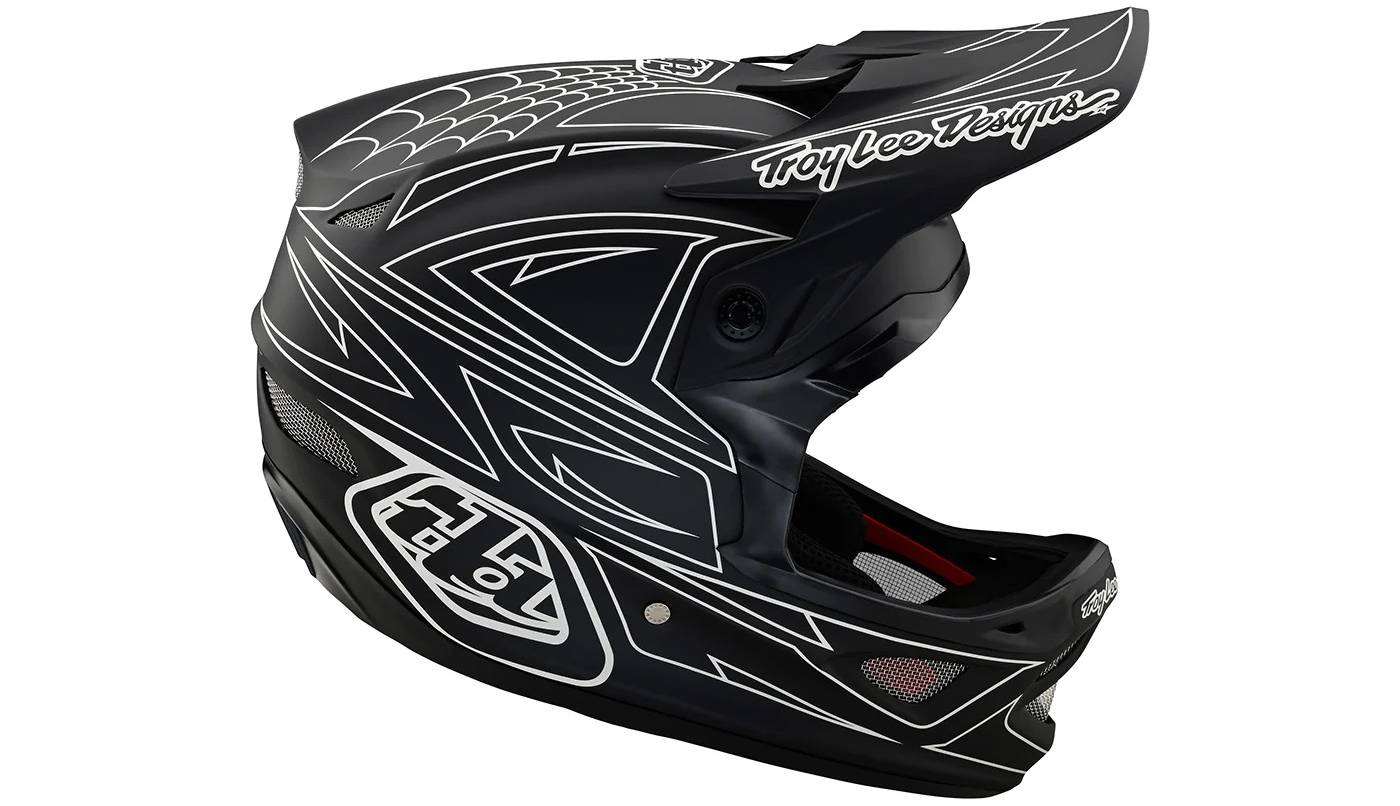 Вело шолом TLD D3 FIBERLITE розмір L (58-59 см) SpiderStripe BLk 4 Вело шолом TLD D3 FIBERLITE розмір L (58-59 см) SpiderStripe BLk 4