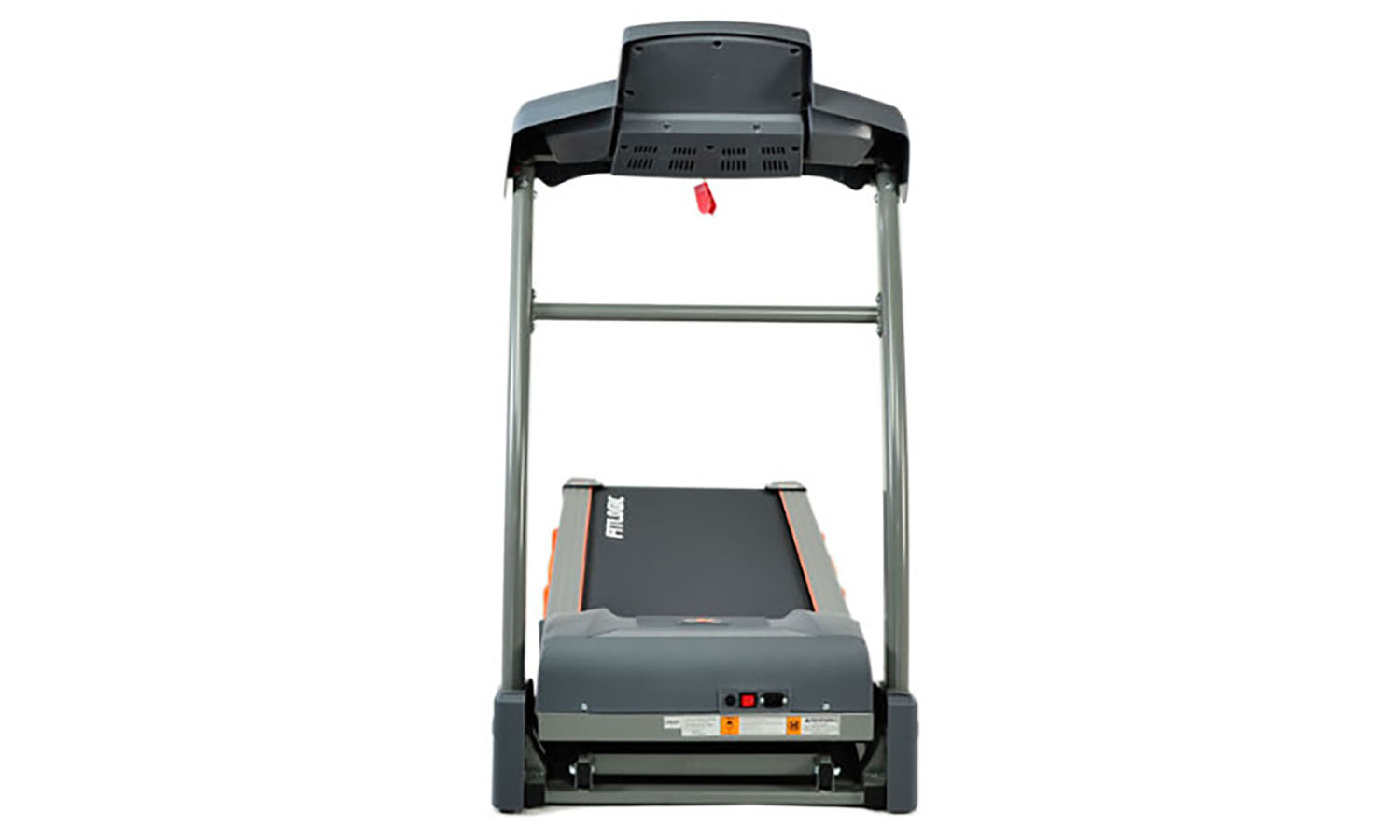 Беговая дорожка FitLogic T33, черно-синяя 5