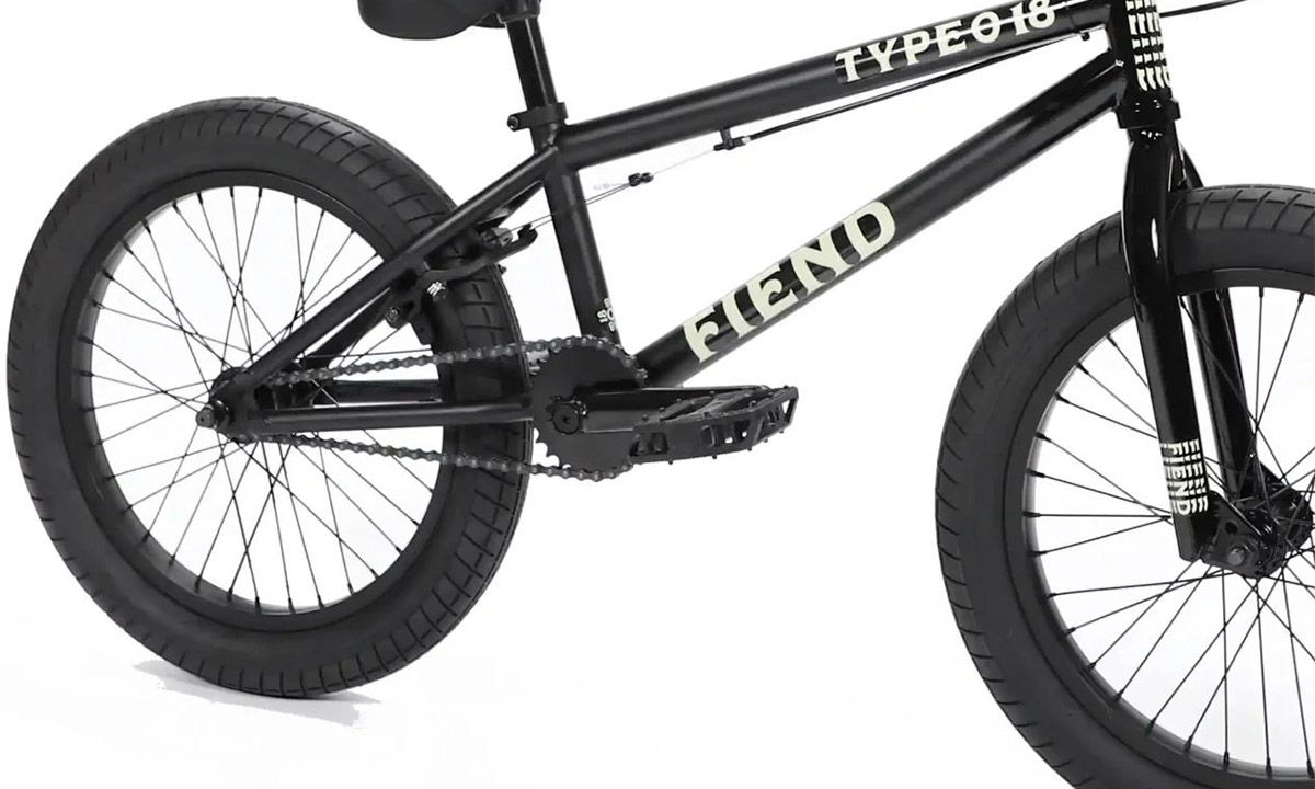 Фотографія Велосипед Fiend Type O 18” 2022 чорний 2