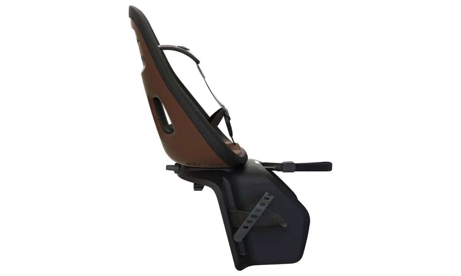 Фотографія  Детское велокресло на багажник Thule Yepp Nexxt Maxi Rack Mount Brown, адаптер для креплення не нужен 2