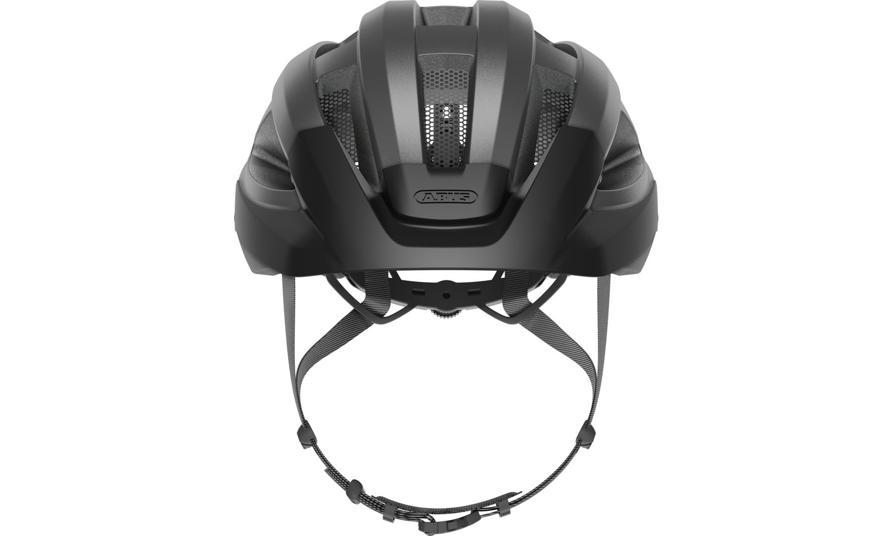 Велошлем спортивный ABUS MACATOR matt titan, размер L (58-62 см), матовый титан серый 4