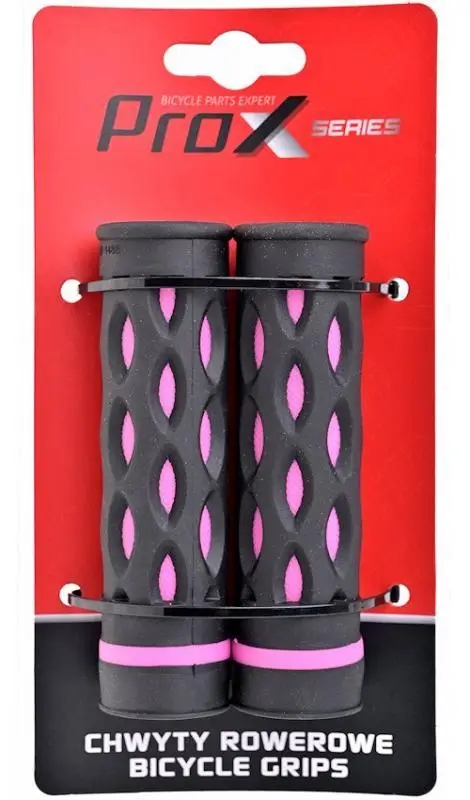 Грипсы ProX GP-48B 115mm, Черно-розовый 2