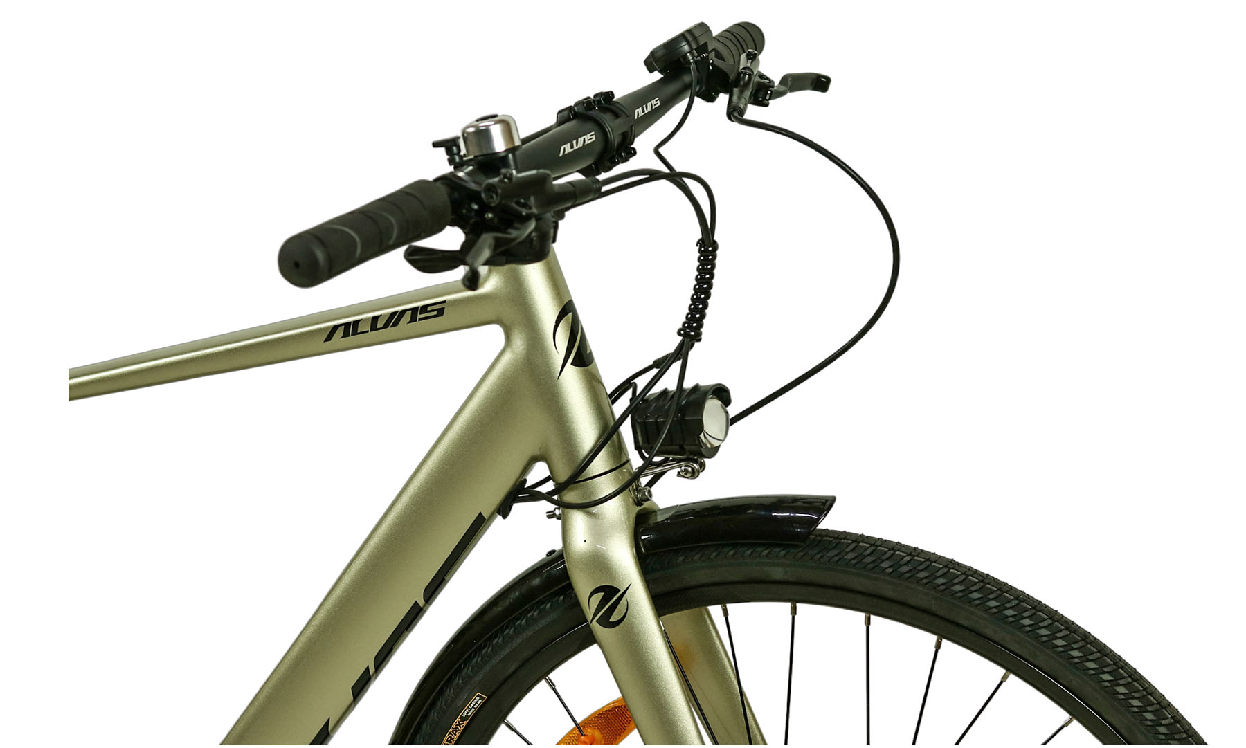 Електровелосипед Titan Alvas RANGER 840 28" рама M (17") Золотий 4