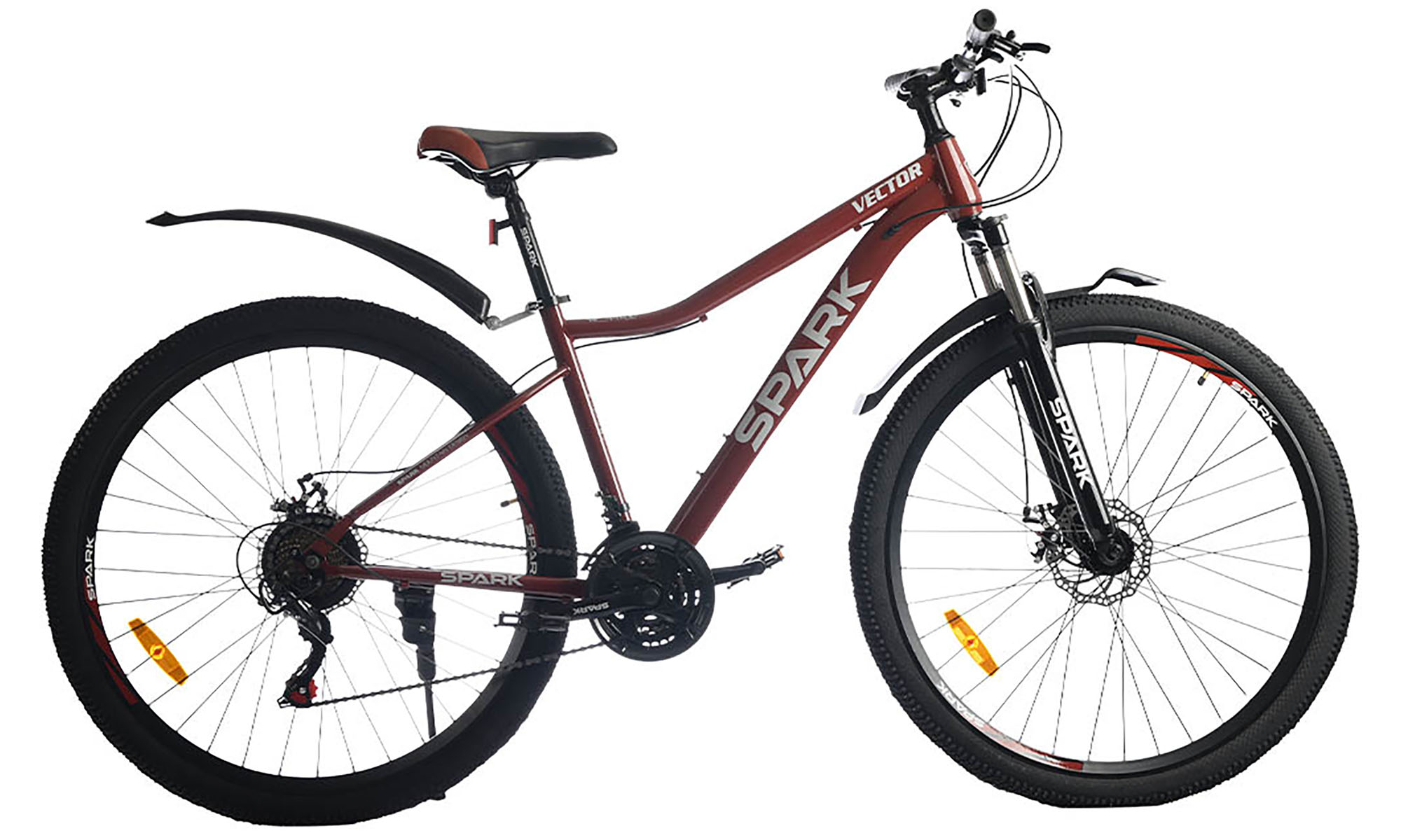 Велосипед SPARK VECTOR 29", розмір M, рама 17", рік 2026, коричневий 