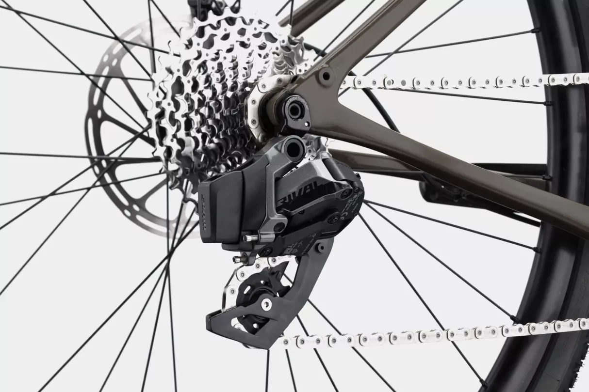 Велосипед Cannondale TOPSTONE Carbon Rival AXS 28" рама L (2023) Черный 6
